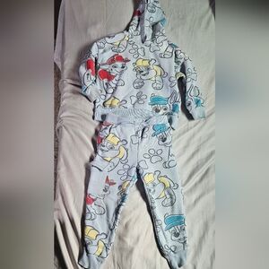 Paw Patrol Toddler Hoodie and Jogger Set Size 3T